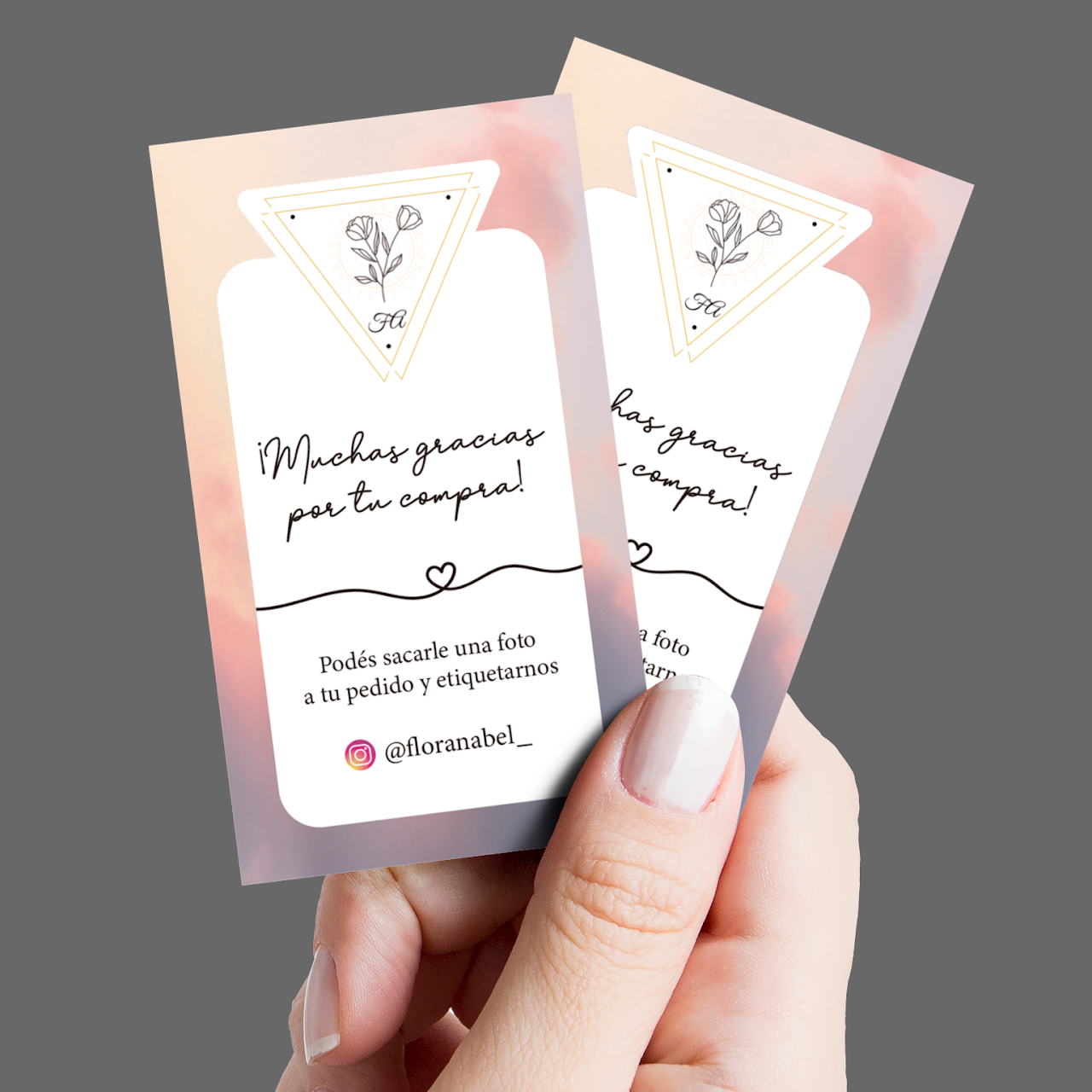 Tarjetas personalizadas impresas - Estudio Gráfico